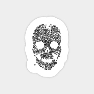 Panda Skull Sticker